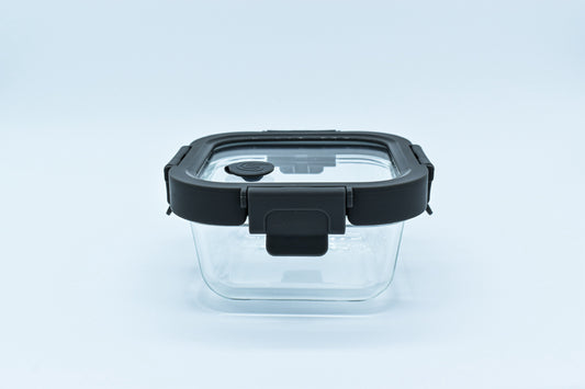 Contenedor de vidrio (Borosilicato) con válvula de vapor 320 ml